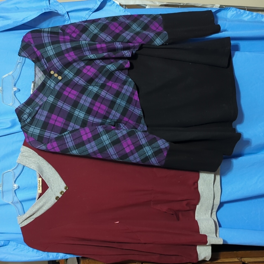 2 2x nursing tops GUC